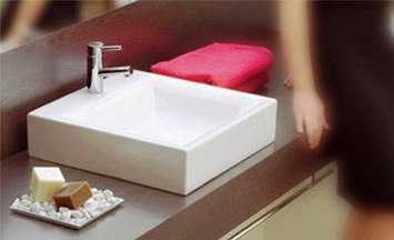Baño minimalista