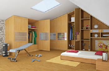 Dormitorio abuhardillado, el sueño de todo adolescente | Dormitorio