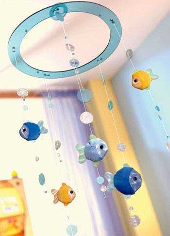 Móviles para decorar el dormitorio de los niños | Dormitorio - Decora