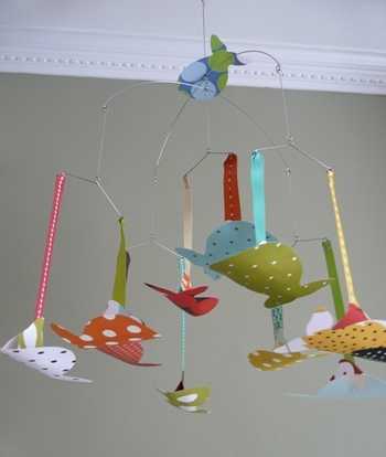 Móviles para decorar el dormitorio de los niños | Dormitorio - Decora