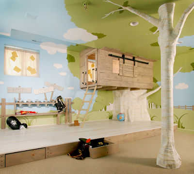 cuarto casa arbol