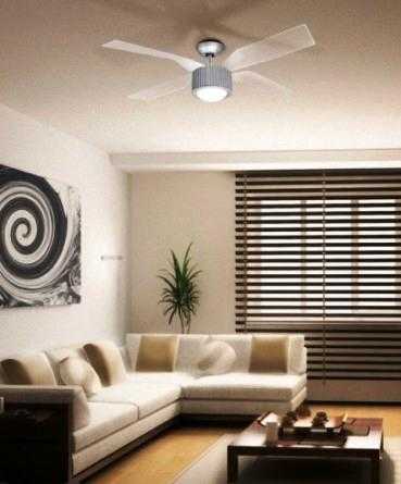Consejos para elegir el ventilador de techo adecuado para tu casa ... Diseños techos minimalistas