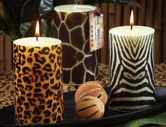 DECORACION DE SALA ANIMAL PRINT : SALAS Y COMEDORES DECORACION DE ...