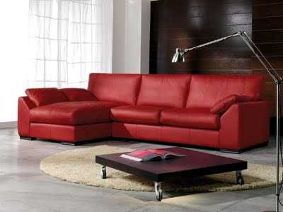 Muebles de cuero para tu sala, ¡todo sobre modelos y colores ... Muebles de sala modernos para departamentos