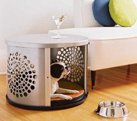 Utiliza otro tipo de materiales para la casa de tu perro